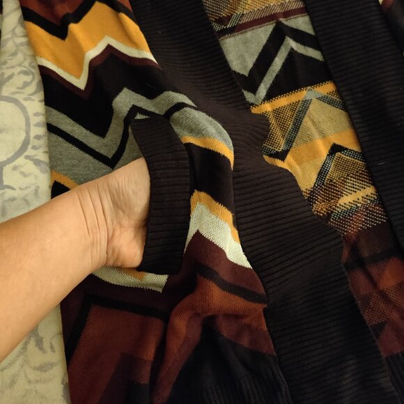 Missoni for Target Zig Zag/Chevron Long Cardigan SZ M - Picture 4 of 5